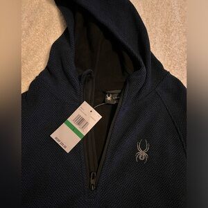 NEW WITH TAGS: Spyder half-zip fleece